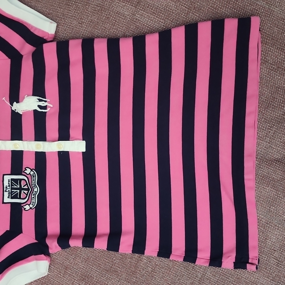 Polo Ralph Lauren Slim Fit Polo - Britannia Sailing Size Large Kids - Picture 4 of 14